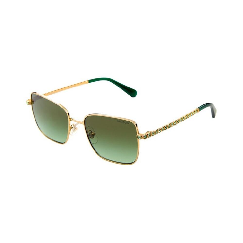 Swarovski Women's Sk701553-Y 53Mm Sunglasses, Gold